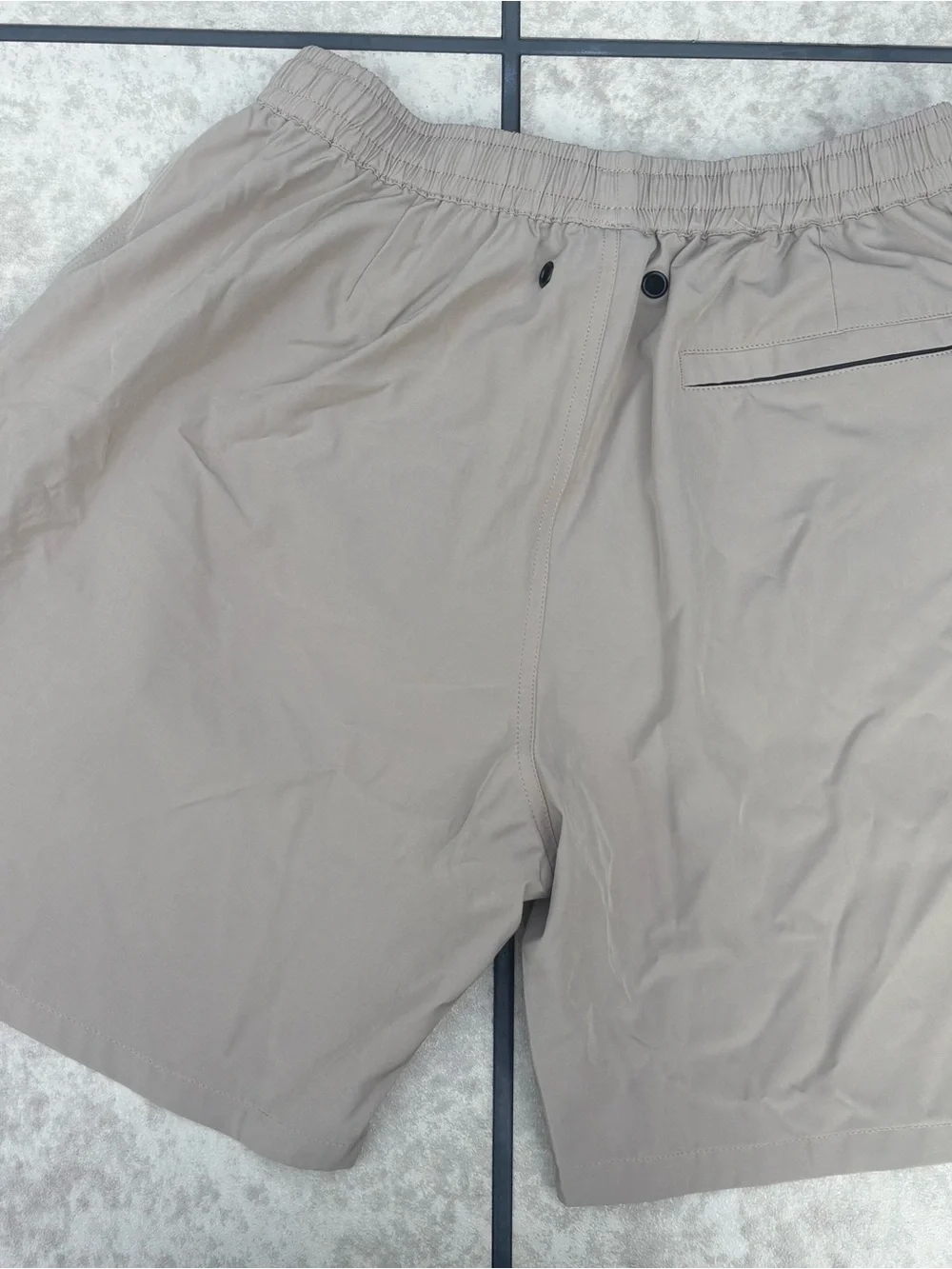 Irontide Men’s Swim Trunks. Waterproof pocket for cellphone, wallet, keys.